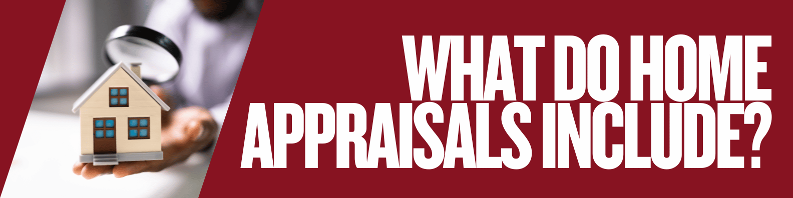 Home appraisals key elements examination.