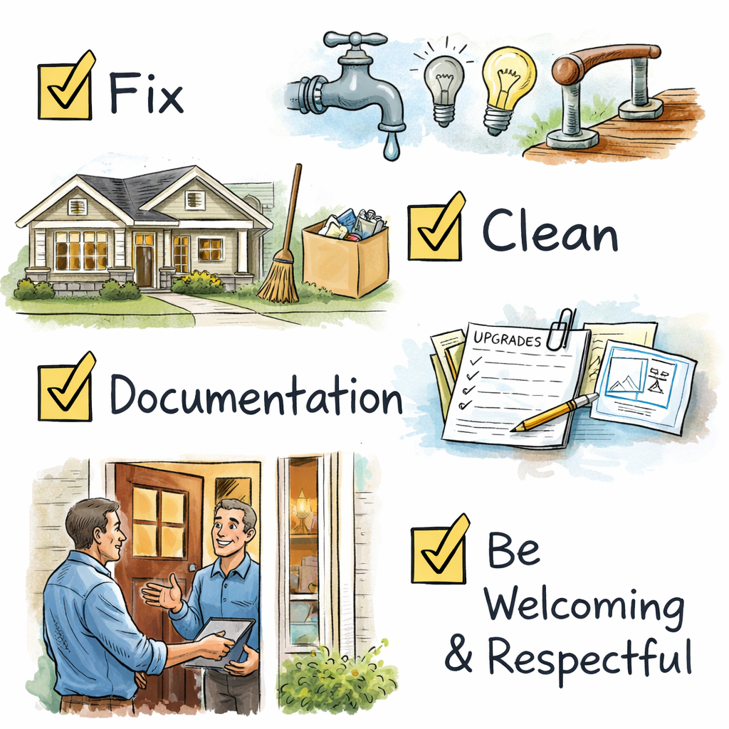 Checklist for home improvement tasks
